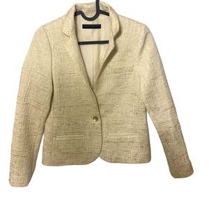 Generation love white gold blazer